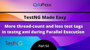 More threads and less number of tests (TestNG - Part 54)