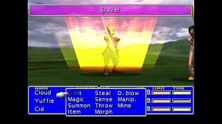 FINAL FANTASY VII - Cloud’s Braver Ability