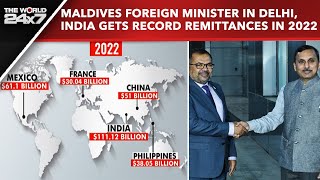 Maldives Foreign Minister In Delhi Amid Strained Ties, India Gets Record Remittances In 2022
