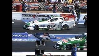 Celebrity John Force v Ashley Force 1/4 mile Vegas 08 Wealth