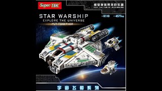 STAR WARS - THE GHOST - K110 Super18K 4577pcs / 06 speed build