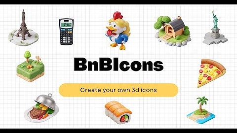 BnbIcons Launch video - make your own Airbnb style icons