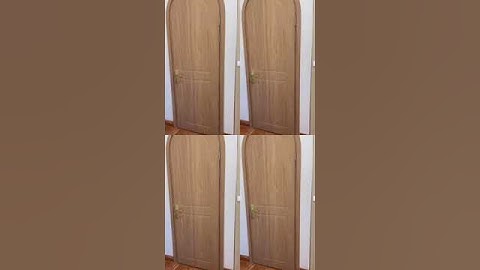 Cửa nhựa Composite - Đẹp như gỗ, chống nước tuyệt đối #cửanhựagiảgỗ