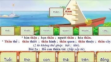 Trạng Nguyên Tiếng Việt - Lớp 1 - Vòng 16