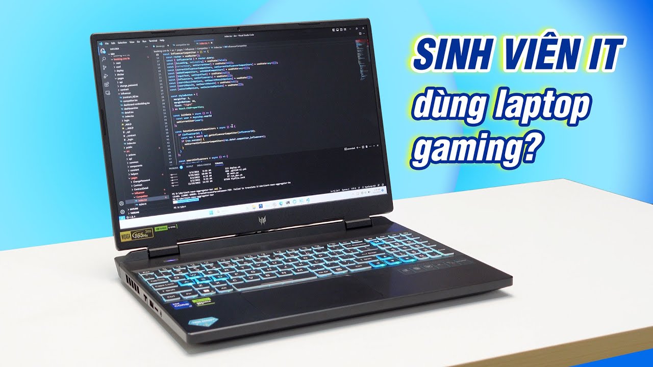 Sinh viên IT dùng laptop gaming? Acer Predator Helios Neo 16 thì sao?
