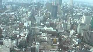 TOKYO TOWER: VIEW FROM THE SPECIAL OBSERVATORY (250 M)