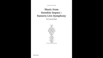 Genshin Impact : Sumeru Live Symphony (Concert Band Rearrangement) Remastered