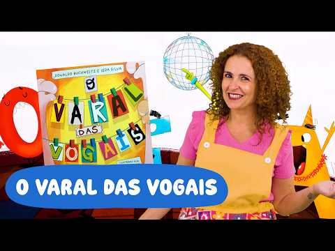 "O Varal Das Vogais" de Ieda Nilza da Silva e Donaldo Buchweitz