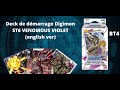 [Digimon TCG] Présentation du deck de démarrage ST6 VENOMOUS VIOLET version anglaise