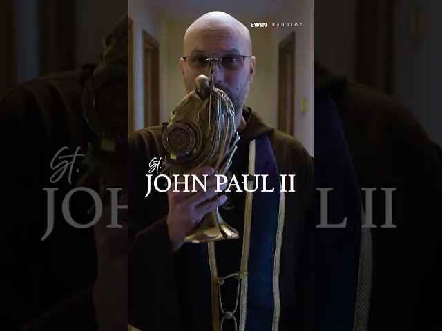 Saint John Paul II Relic Blessing - Open Yourself Up To The Mercy Of God