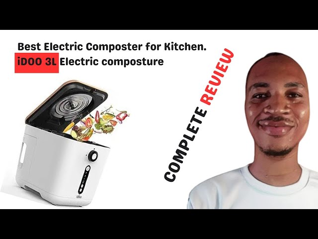 Electric Composter for Kitchen, iDOO 3L Smart Kitchen Composter Countertop,  Auto Home Compost Machine Odorless - AliExpress