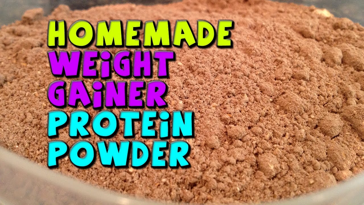 HOMEMADE Weight Gainer Protein Powder Recipe CHEAP YouTube