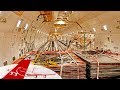 INSIDE AN EMPTY CARGO AIRPLANE - Boeing 747-400