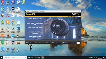ANSYS 17 : How to install ansys 17 64bit successfully .