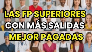 🥇 TOP 5 Grados Superiores con más salidas y mejor pagados en España (2026)