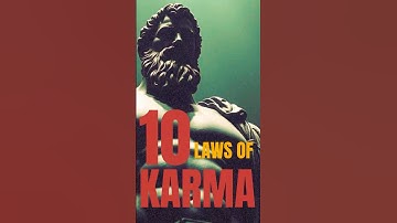 Discover the 10 LIFE-CHANGING Laws of Karma #stoicism