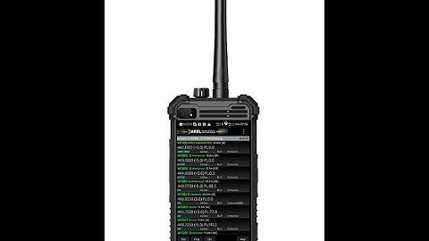 DMR Ham radio smartphone! RFinder M1 VHF/UHF