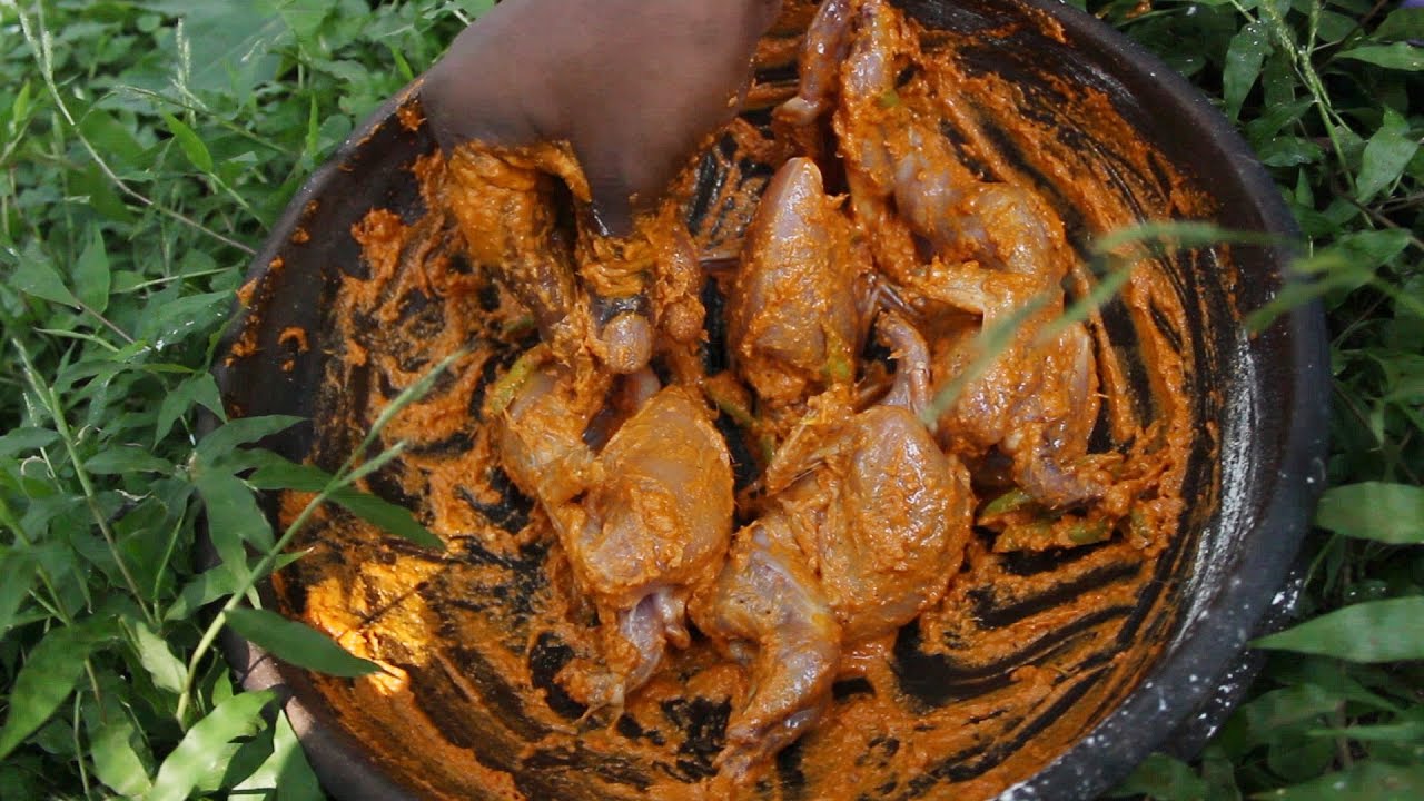 How to Make Quail Fry Recipe Village Style - Street Food - Country Food | Myna Street Food