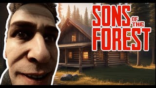 Crafting Our Dream Log Cabin in Sons of the Forest