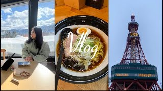 Japan Vlog 🇯🇵 ep.1 | 6 days in hokkaido, Sapporo, Otaru, 2 days in Tomamu resort