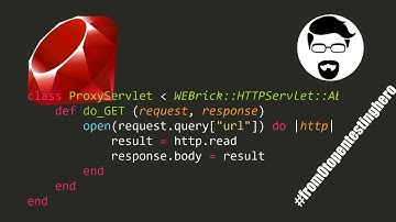 Ruby: execute command using URL in open() function