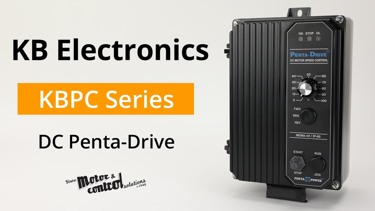 KB Electronics KBPC Series DC Penta-Drive
