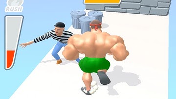 Muscle Rush Level 43 & 44 BIG UPDATE!!! All Levels Gameplay Android,iOS