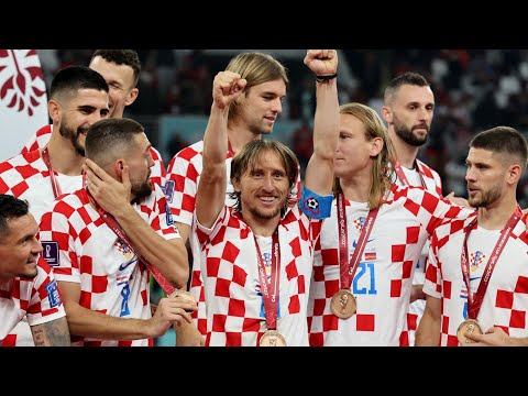 Luka Modric leads Croatia to back-to-back World Cup medals