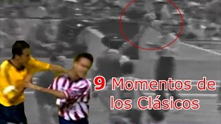 9 Momentos y Broncas del America vs Chivas