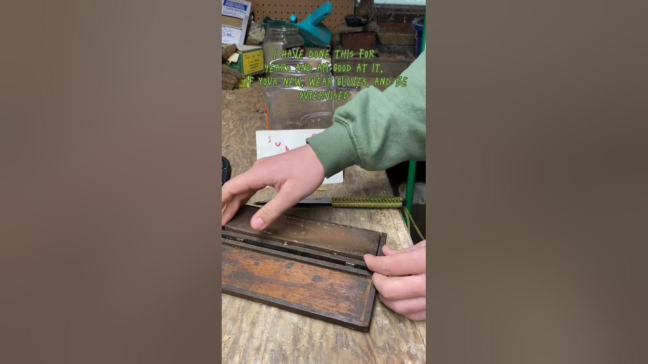 Good Skills to know Whet Stone Sharpening a Knife bth YouTube
