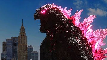 Evolved Godzilla Roar test (Blender Animation)