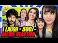 Meme reaction   try not to laugh challenge  1 laugh  i pay 500 rs 