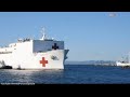 US Military sends 1000 bed hospital ship to LA help out with coronavirus