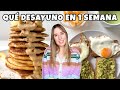 5 DESAYUNOS SALUDABLES SIN GLUTEN Muy otoñales!! &quot;Qué desayuno en una semana alto en proteína&quot;