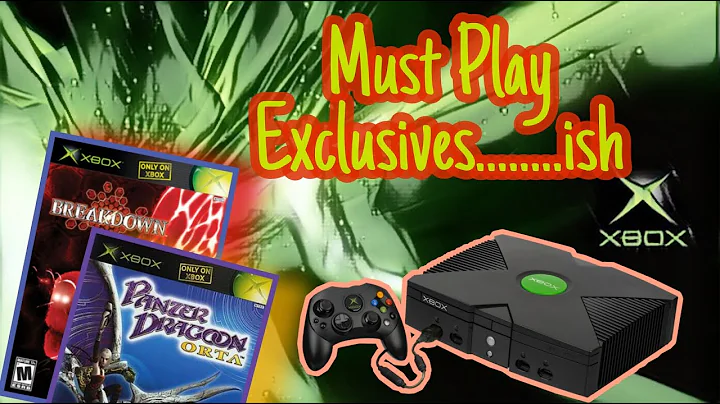 Original Xbox Exclusives You Need To Play - It's Never Too Late!!!!!
