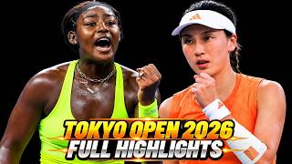 Details Alycia Parks vs. Wang Xinyu R-1 Full Highlights | Tokyo Open 2026 Update