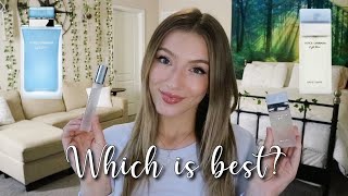 Dolce & Gabbana Light Blue VS. Light Blue Eau Intense | Comparison and Review | Lucy Gregson