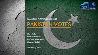 Blavatnik Election Briefings: Pakistan Votes