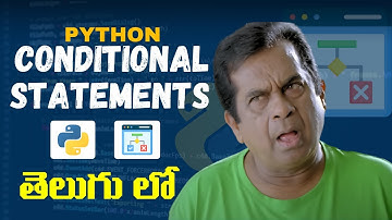 Conditional Statements in Python Explained | Data Analytics Tutorials Telugu | Brolly Academy