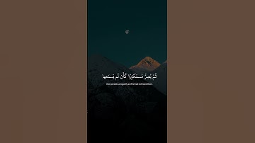 يسمع آيات الله تتلى عليه ، سورة الجاثية بصوت القارئ ياسر الدوسري تلاوة مريحة وهادئة للقلب والأذن 🤍
