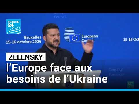 Zelensky à Bruxelles : l’Europe face aux besoins de l’Ukraine • FRANCE 24