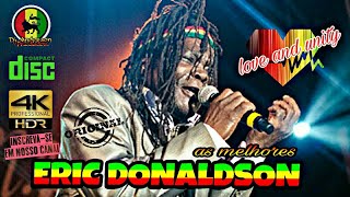 Lenda do reggae o cantor Éric donaldson