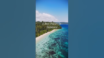 5 Tempat Terbaik Di Sulawesi🏝️#sulawesi #indonesiatourism #banggai #indonesia #shorts #indonesiatravel