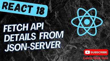 87. Fetch Questions using Fetch API from json-server package in React App - React18