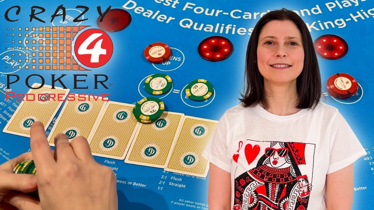 Безумное веселье в Crazy 4 Poker