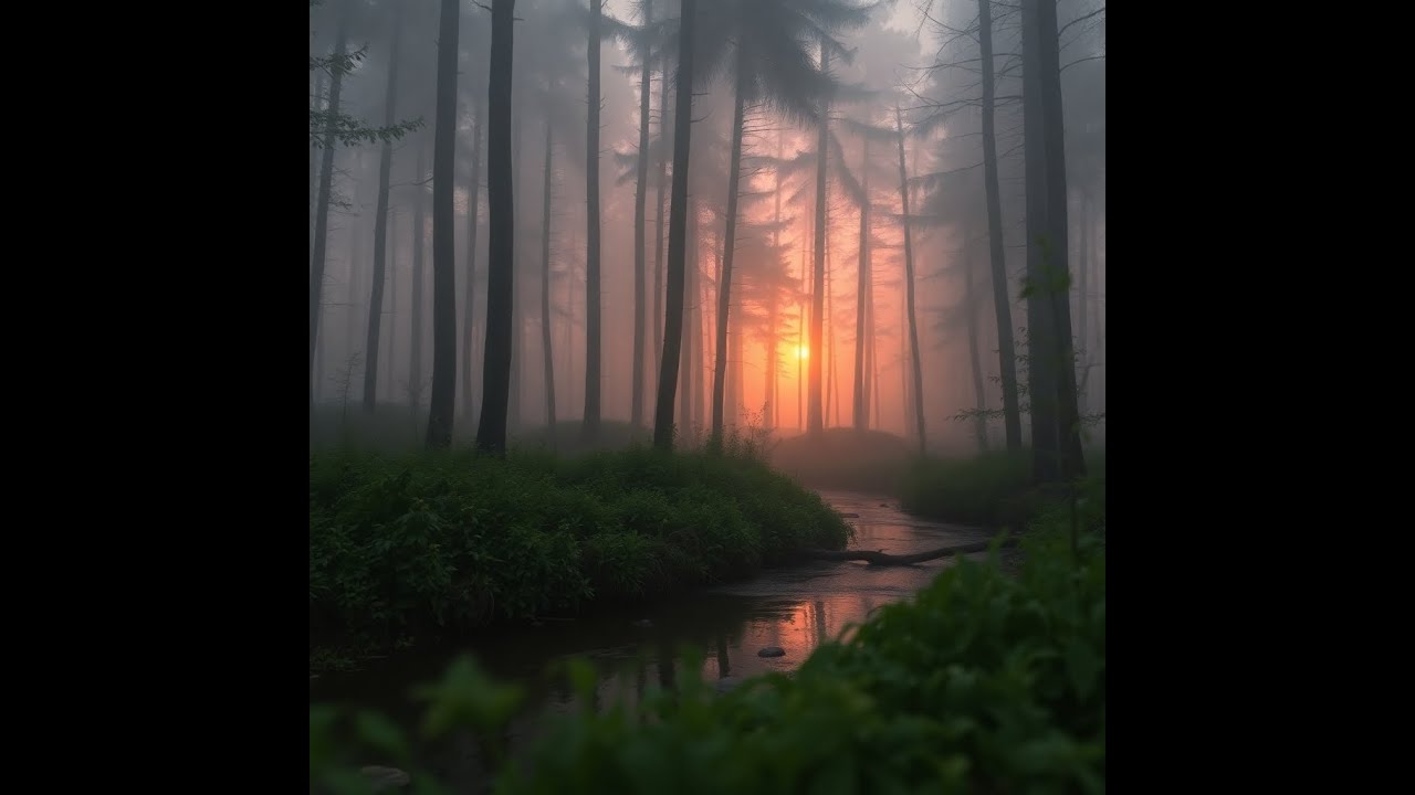 "Interstellar Soundscape: A Journey Through the Fog Forest"*