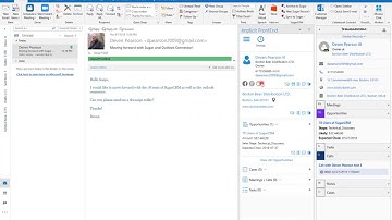 CRM Outlook Integration: Implicit FrontEnd vs. SugarCRM Plugin