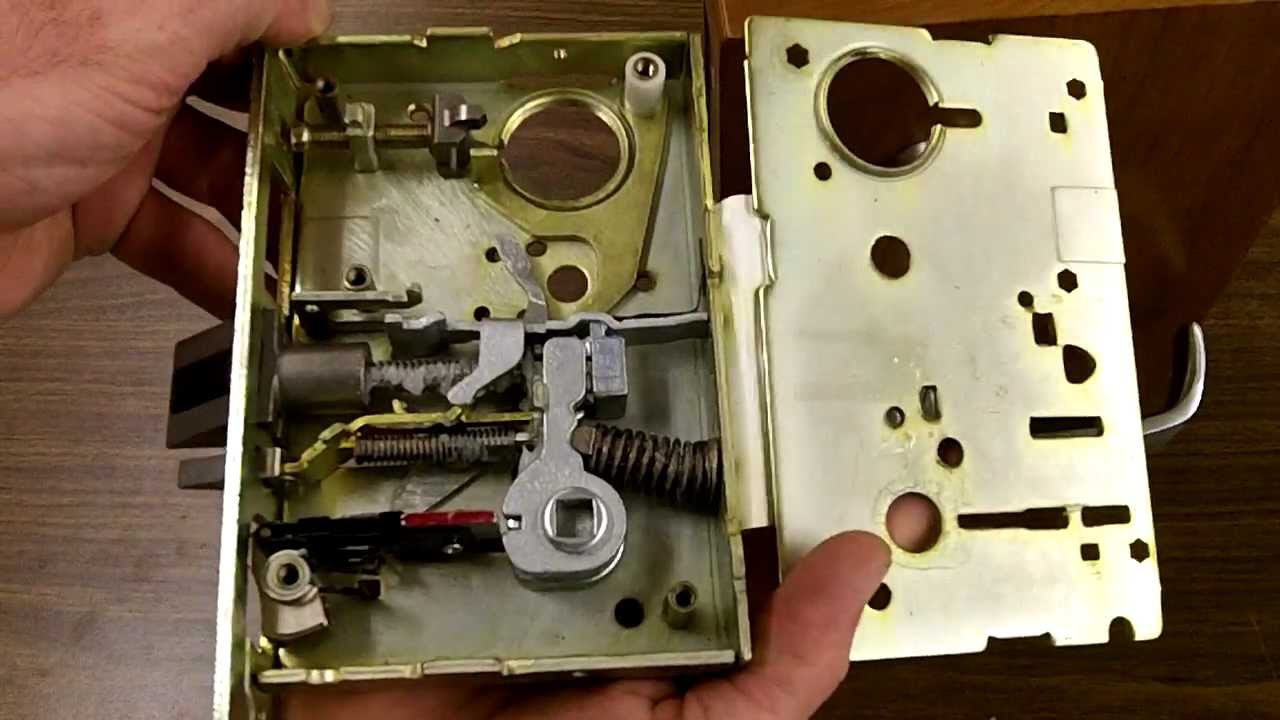 How Schlage's L9080 Mortise Lock Works 