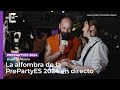 En directo sigue la alfombra azul de la prepartyes 2024