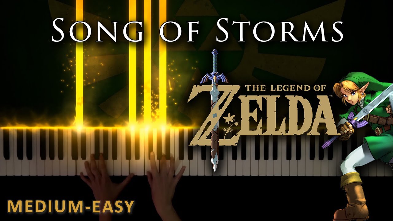 Game Music Themes - Song of Storms from The Legend of Zelda